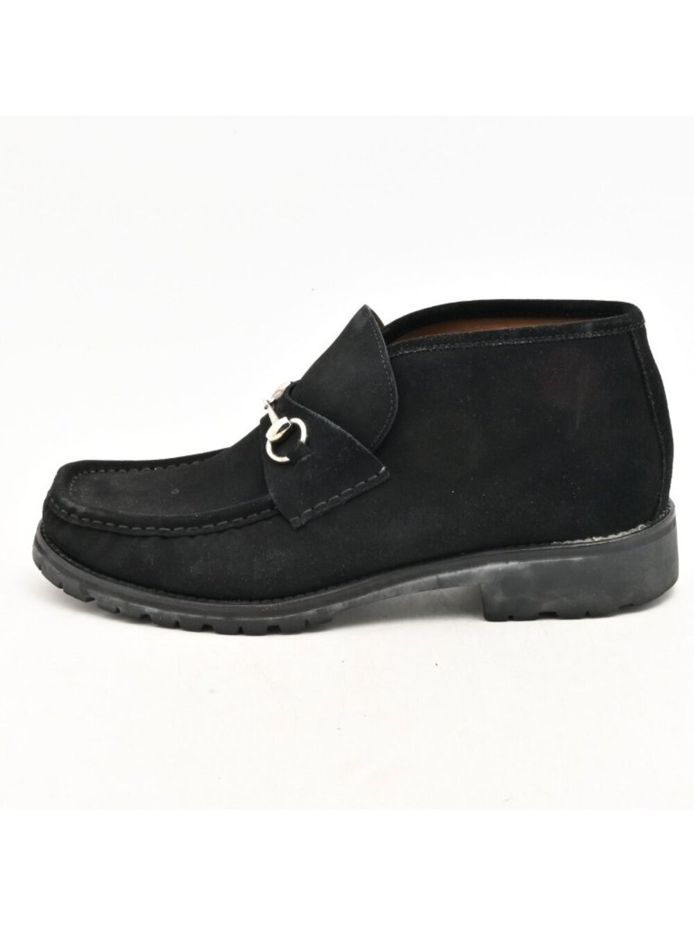 Gucci Short Boots D Black Horsebit Tip Ankle 9.5